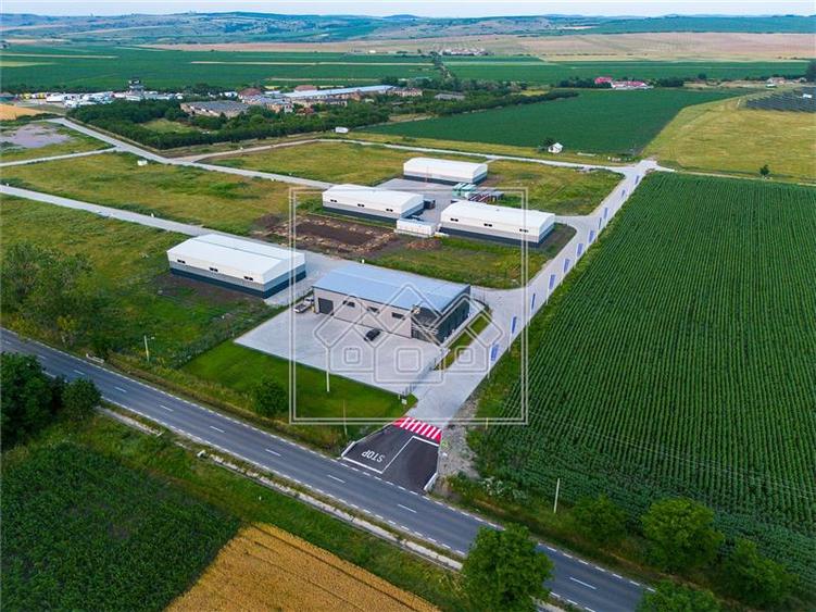 Hala industriala de inchiriat 528 mp, pe un teren de 1738mp| Acces TIR