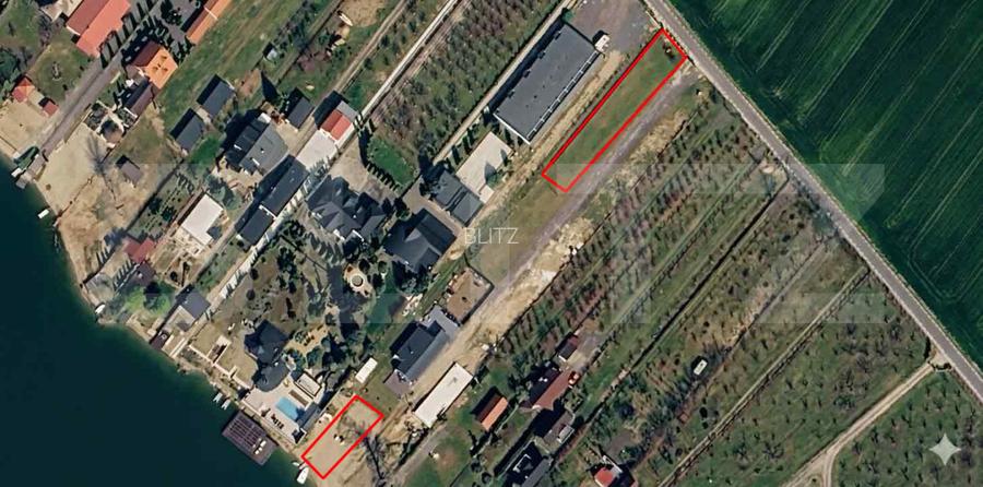 Teren pentru casă de vacanță cu plaja, 1150 mp, zona Apa - 3