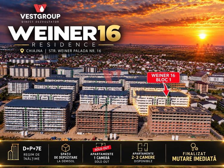 Apartament 2 Camere Weiner Residence Militari Direct Dezvoltator
