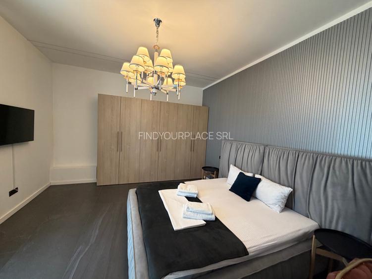 Penthouse în bloc nou boutique,500mp terase,2 parcări incluse