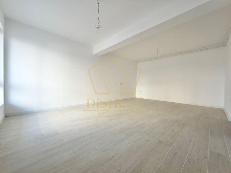 Apartament cu 2 camere, 54 mp utili la parter finalizat la asfalt in Giroc.