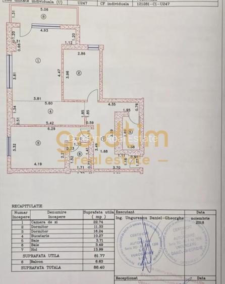 COMISION 0/APARTAMENT 3CAMERE PREMIUM/4 CITY NORTH/94mp/RENOVAT INTEGRAL/PARCARE - 21