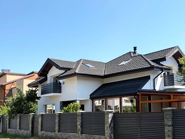 Casa individuala cu teren generos 585mp, dormitor parter, livada, Otopeni Odaile