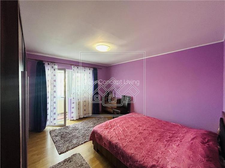 Ap mobilat si utilat, 2 camere, balcon, etaj 1/3 - Valea Aurie - 4