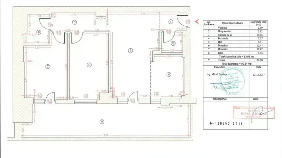 Apartament 3 Camere Belvedere  I Terasa 27mp - 17