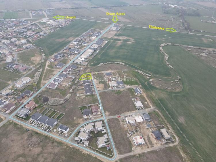 Teren de vânzare în Urseni – 633 mp Comision 0 - 2