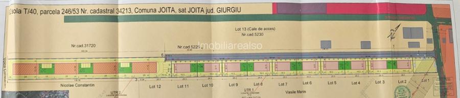 OFERTA Teren pentru dezvoltare imobiliara 19 loturi de 450 mp - 7