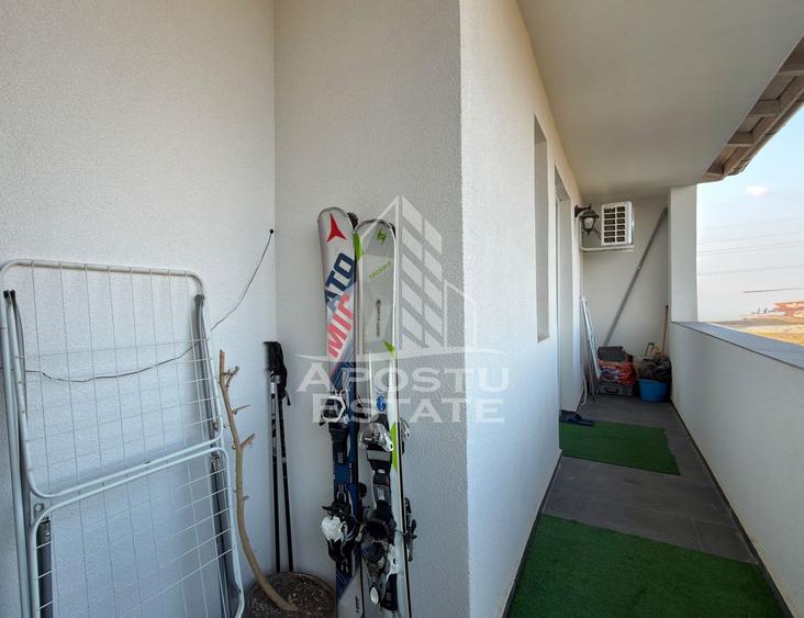 Apartament cu 2 camere mobilat decomandat, dressing si debara in Giroc