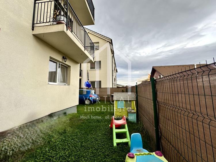 Apartament cu 3 camere, 58mp utili + curte 74mp, parcare, Selimbar
