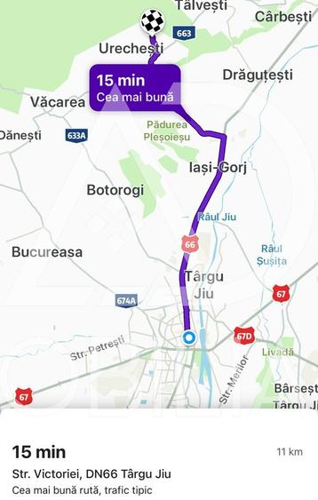 Teren situat în Drăguțești, sat Urechești