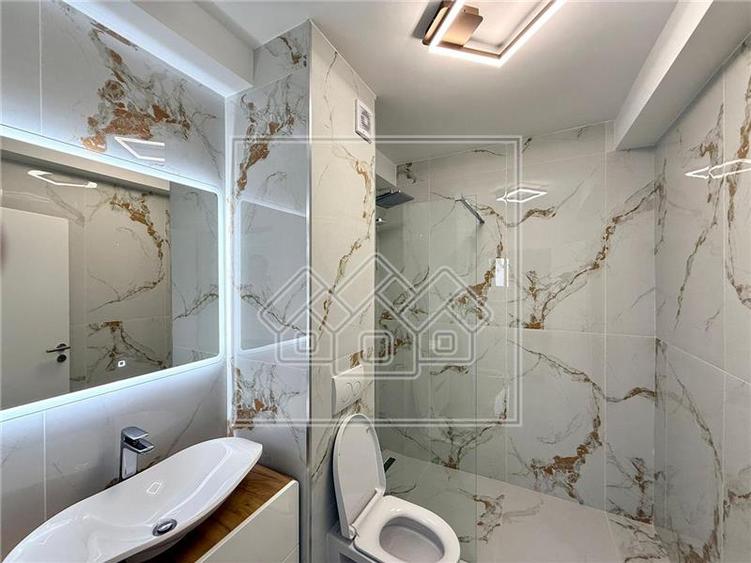 Ap. 3 camere, 2 bai - terasa 13 mp, finisat la cheie, AC - DaVinci