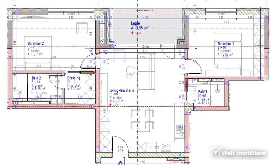 Apartament 3 camere, imobil nou, zona semicentrala !