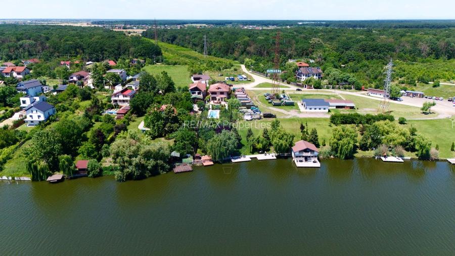 Vila premium de vanzare Balotesti/ piscina/ ponton/ deschidere la lac - 25
