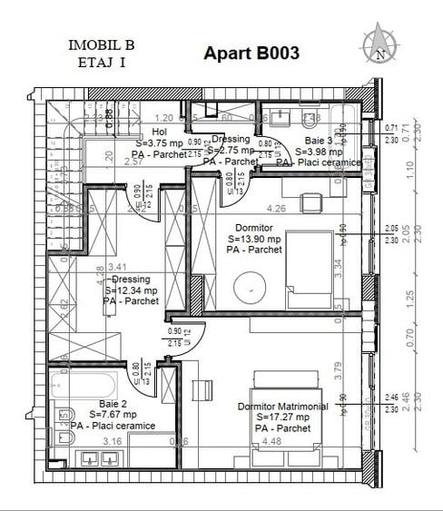 3 camere duplex Pipera | grădină proprie | 130 m² | proiect premiu
