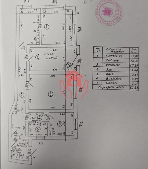 61 MP UTILI I VILA RENOVATA I METROU 6 MINUTE I 110.000 EUR