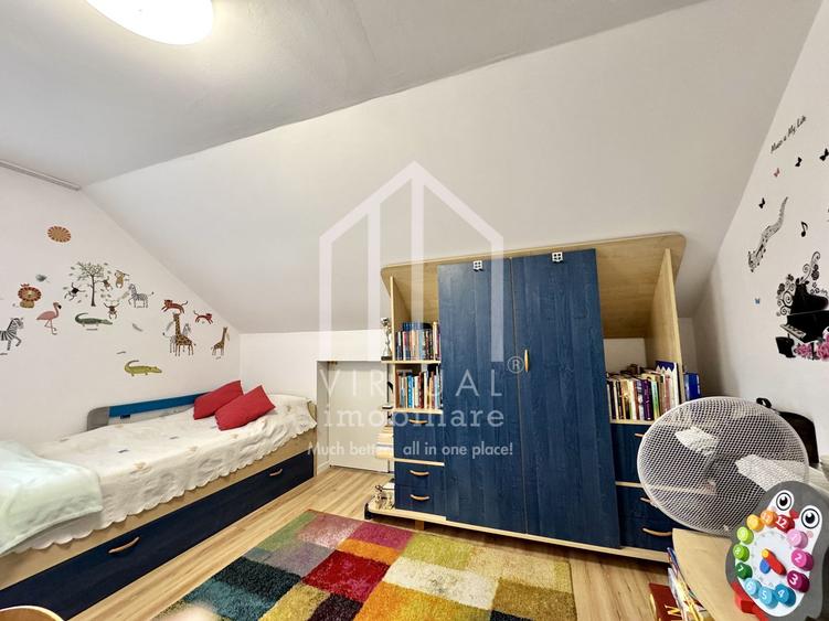 Casa cu 5 camere, 460mp teren, mobilata si utilata, demisol, Cristian