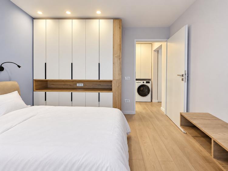 Apart 3 camere 56m2 | Aviatiei - 3min Metrou | Modern | Complet mobilat
