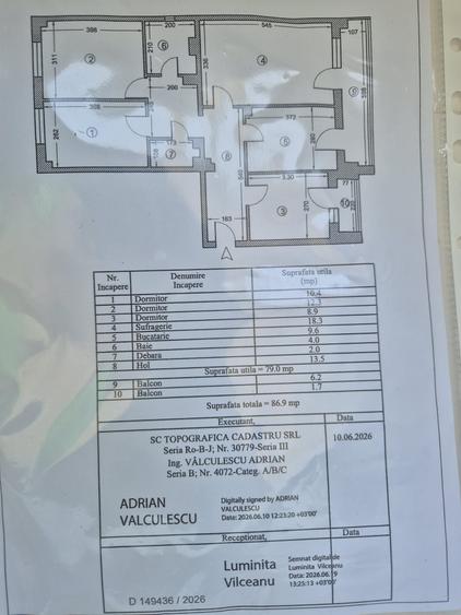 40283 Apartament 4 camere Victoria