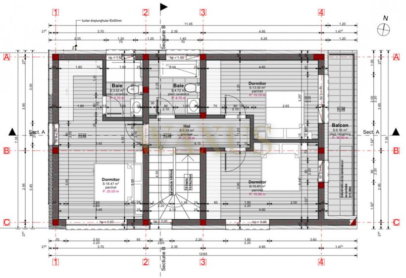 Casa individuală, 170mp utili, 600mp teren, Popești