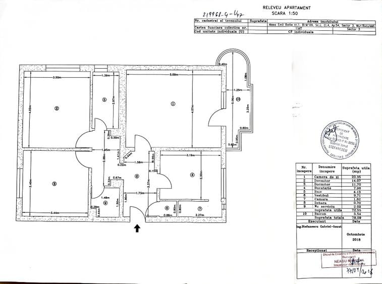 3 camere | 78 mp | Emil Botta | Alba Iulia Unirii | Proprietar | Locuință/Birou