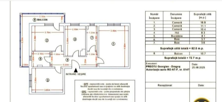 Apartament  eta 1 Maratei