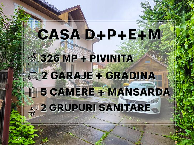 CASA D+P+E+M | Costache Negruzzi | 2Garaje | Gradina | 5 Camere |VIDEO