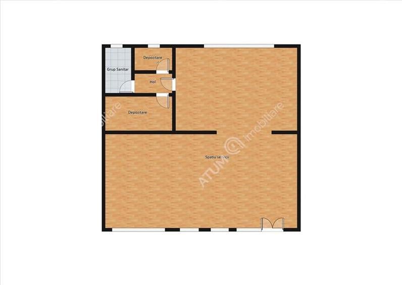 Spatiu comercial cu deschidere stradala de inchiriat zona Compa
