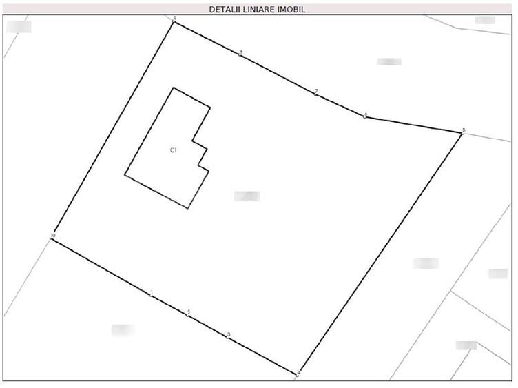 Teren intravilan autorizabil pt. casa | 1000mp | Parcelabil | Borhanci