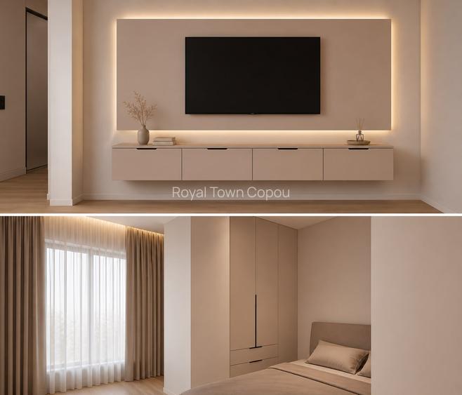 Apartament de inchiriat cu 2 camere- Zona Copou Royal Town Iasi - 3