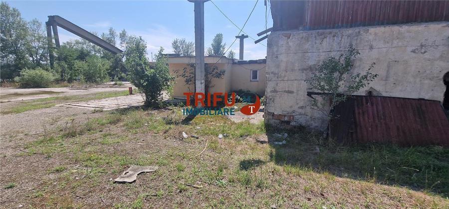 Teren cu hala de vanzare, zona Barabat