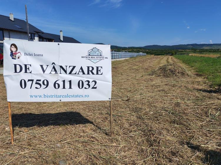 Teren - 21,55 ari - acces direct din DN17 - pretabil spatiu comercial/productie