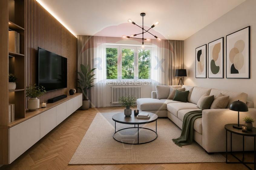 Apartament 3 camere,decomandat, renovabil.Str. Parâng nr.17|Comision 0 - 16