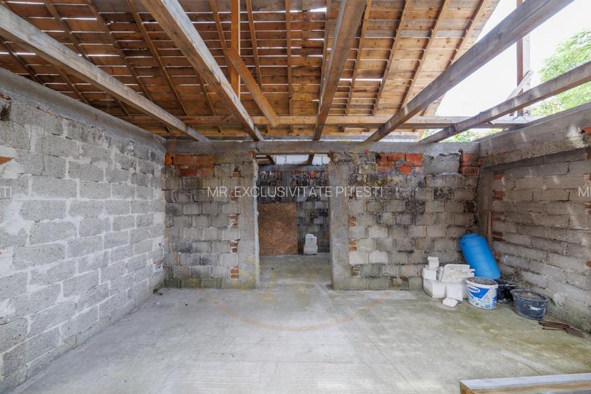 Casa+teren 2.140 mp de vanzare – Ciesti, Lunca Corbului– la doar 30 km Pitesti - 7