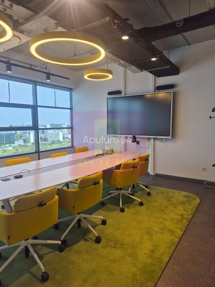 Etaj de birouri de închiriat | 680 mp utili | Hyperion Tower, Pipera