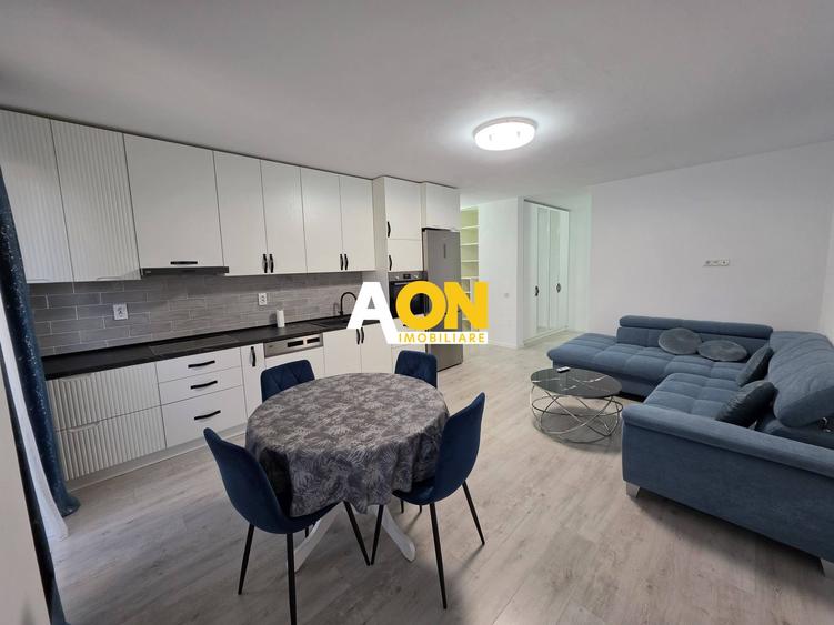 Apartament 2 camere, mobilat, utilat, et.1, pompe de căldură, parcare