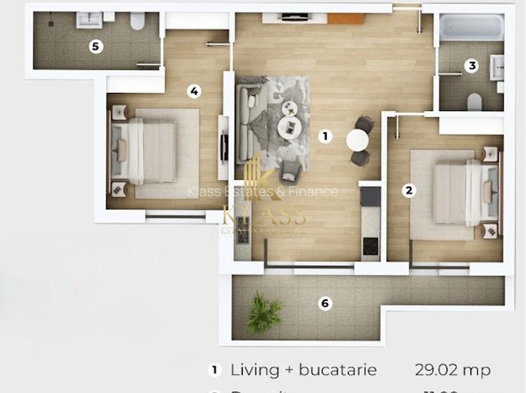 Apartament 3 Camere | Popești-Leordeni Central | - 15