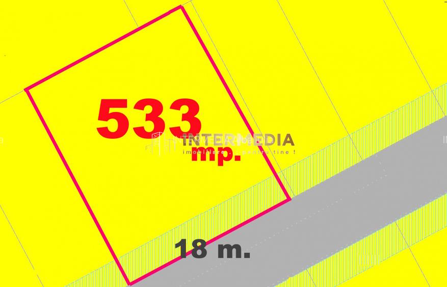 Teren Intravilan de vanzare 533mp, in Oarda cu utilitati! - 2