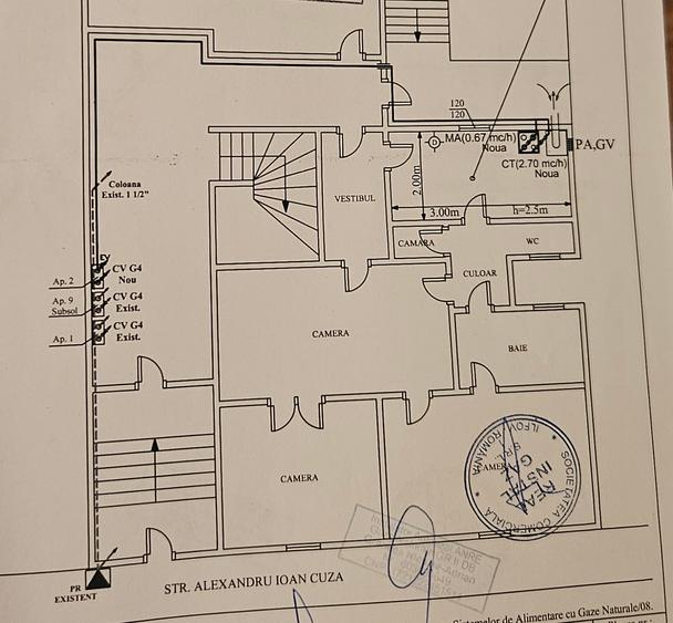 Apartament 3 camere- B-dul Al. Ioan Cuza, ideal  locuinta sau birou