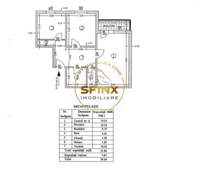 Apartament decomandat 2 camere Iancului | Centrala termica proprie