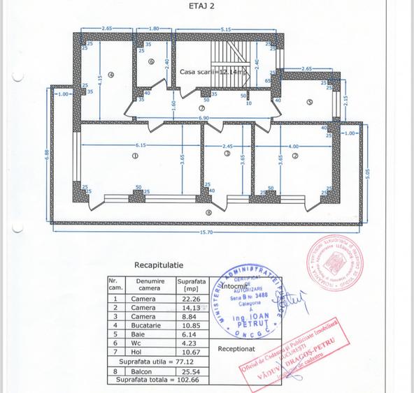 Spațiu de birouri compartimentabil! 77 mp + balcon & Parcare | Iancului