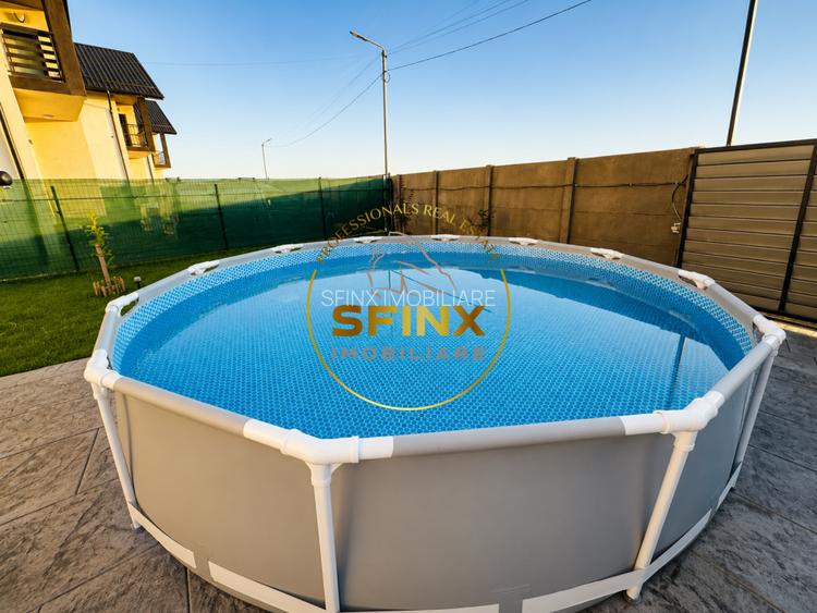 5 camere | 2025 | 340 mp teren liber | piscina supraterana | centrala | Sabareni - 31
