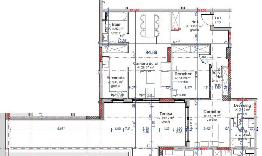 Apartament 3 camere de vanzare in Intre Lacuri, Cluj Napoca