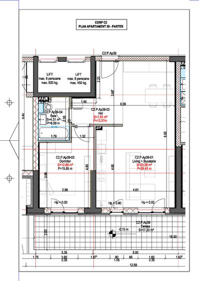 Apartament 2 camere/parter/73mp utili/Valletta Towers/Craiova