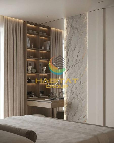 Pallady 2 camere decom. 48 mp + terasa 43 mp bloc boutique