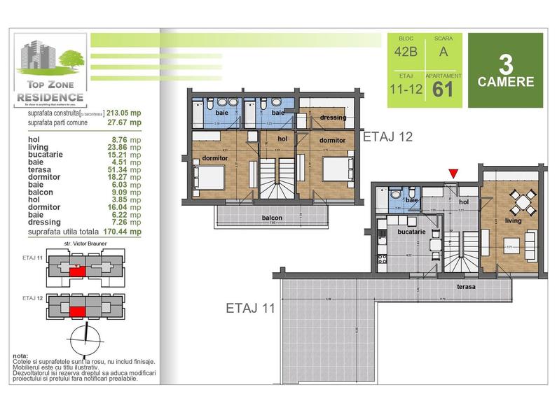 DUPLEX 3CAM. -MUTARE IMEDIATA / SCOALA BRAUNER,METROU N TECLU!