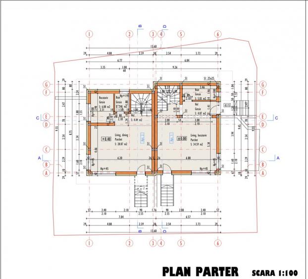 Duplex de vânzare | Acces separat | Curte proprie | Dâmbul Rotund