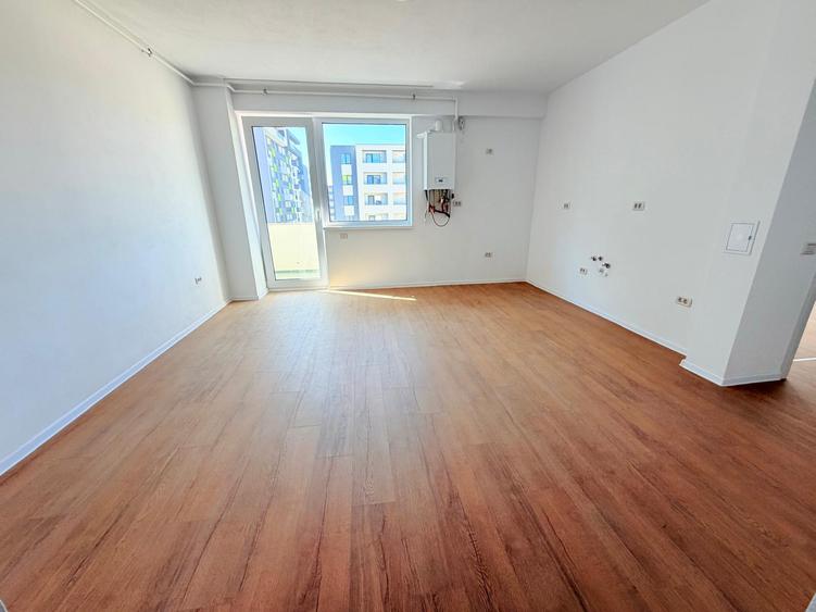 Apartament 3 camere 66 mp, baie cu geam, balcon, etaj 2, bloc nou