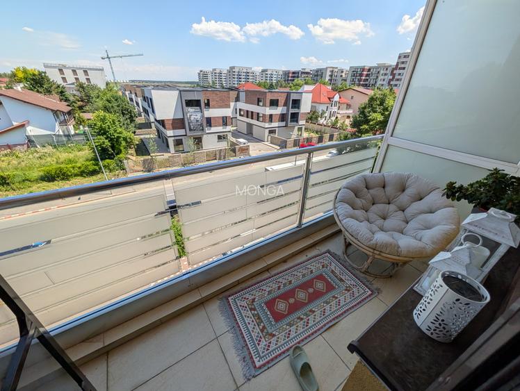 Apartament 3 camere 80mp | 0 comision | Pipera - Scoala Americana | mobilat util - 23