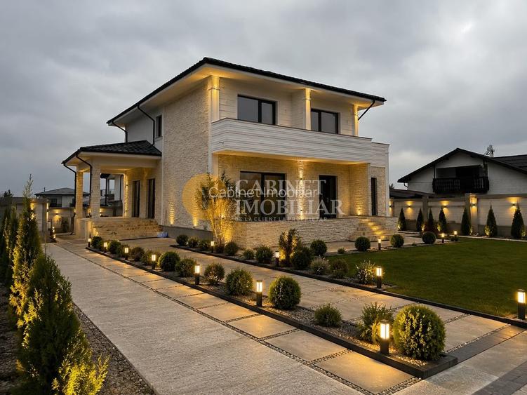 Vila PREMIUM - 6 camere - 3 bai - 750mp teren - La asfalt - 4