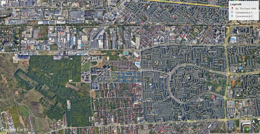 Vanzare hala Bd. Timisoara 2195 mp, toate utilitatile, teren 5900 mp